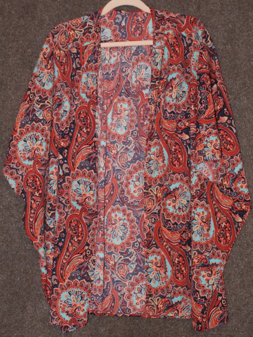 Unbranded Womens Size XL Multicolored Kimono